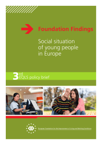 Social Situation of Young People in Europe 2014