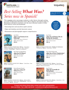 Best-Selling What Was? Series now in Spanish!