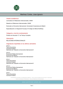 Martinez Cortes, Jose Ignacio - Facultad de Ciencias Políticas y
