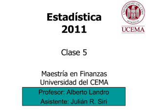 Clase 5 - Universidad del CEMA