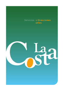 Información - Municipalidad de La Costa