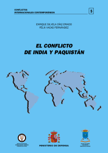 El conflicto de India y Paquistán - e-Archivo Principal