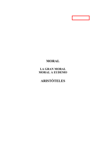 Aristoteles - Moral a Eudemo