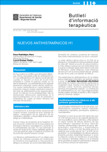 Nuevos antihistamínicos H1