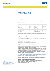 CT Parafina 62 F