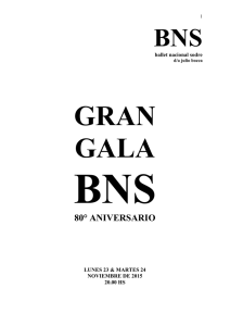 BNS - GRAN GALA - 2015 - PAPER