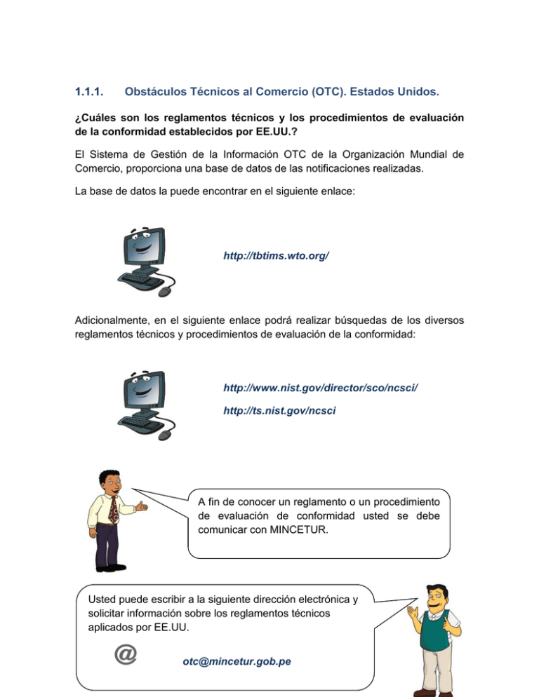 Obstáculos Técnicos Al Comercio