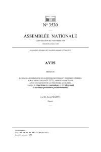 N° 3530 ASSEMBLÉE NATIONALE