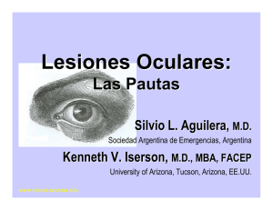 Lesiones Oculares - University of Arizona