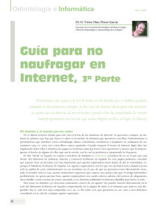 Guía para no naufragar en Internet, 3ª Parte