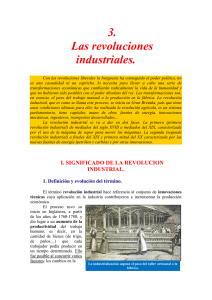 3. Las revoluciones industriales.