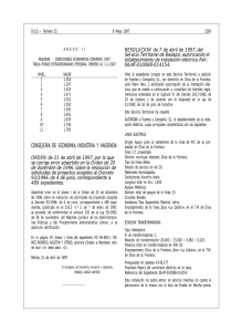 CONSEJERIA DE ECONOMIA, INDUSTRIA Y HACIENDA