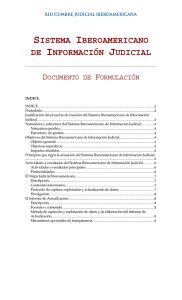 sistema iberoamericano de información judicial