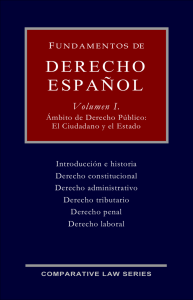 derecho espa&ntilde;ol
