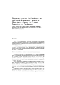 Corpus de Pintures Rupestres de Catalunya