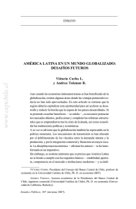 américa latina en un mundo globalizado: desafíos futuros