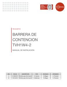 BARRERA DE CONTENCION TVH1W4-2