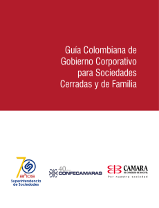 Guía Colombiana de Gobierno Corporativo para Sociedades
