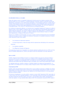 r&eacute;gimen fiscal Canario