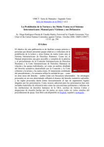 La Prohibición de la Tortura y los Malos Tratos en el Sistema