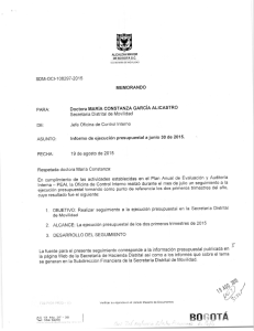 Junio - Secretaría Distrital de Movilidad