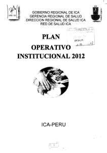 Parte I - Gobierno Regional de Ica