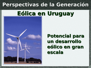 Potencia instalada en Uruguay y Demanda