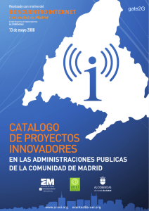 catalogo de proyectos innovadores - A