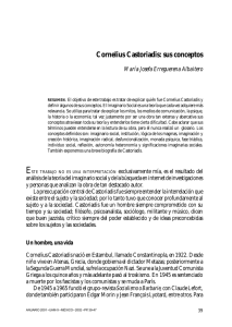 Cornelius Castoriadis: sus conceptos