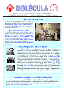 Breve biografía de Edward Teller - Universidad de Castilla
