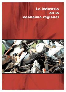 La industria en la economía regional
