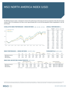 MSCI North America Index