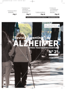 Revista Argentina - ALZHEIMER ARGENTINA