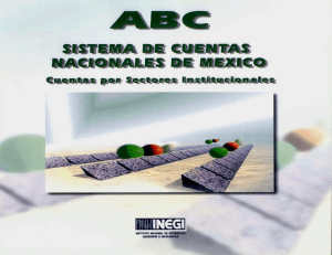 INEGI: El ABC de las Cuentas Nacionales
