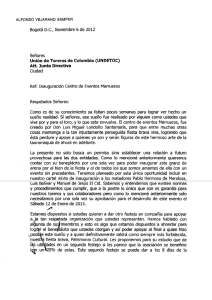 RADICACION CARTA UNDETOC