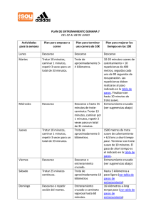 PLAN DE ENTRENAMIENTO SEMANA 7 DEL 02