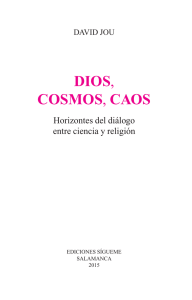 dios, cosmos, caos - Ediciones Sígueme