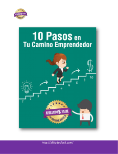 Los 10 Pasos en Tu Camino Emprendedor