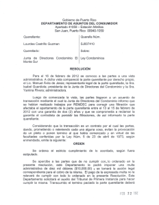 resolucion sj007410 - Condominio El Monte Sur