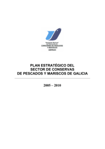 PLAN ESTRATÉGICO DEL SECTOR DE CONSERVAS DE