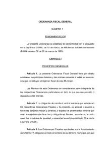 01. Ordenanza General - Ayuntamiento de Cadreita
