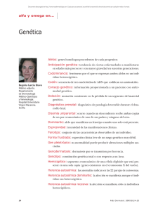 Genética - Más dermatología
