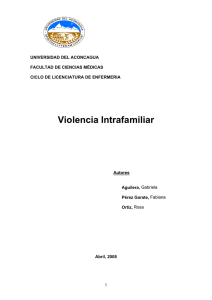 Violencia Intrafamiliar - BIBLIOTECA DIGITAL | Universidad del