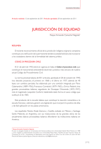 JURISDICCIÓN DE EQUIDAD