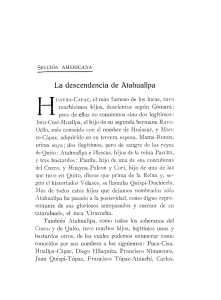 Descendientes de Atahuallpa: Historia y Genealog&iacute;a Inca