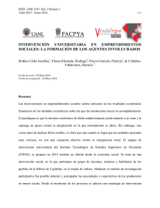 Intervención Universitaria - Universidad Autónoma de Nuevo León