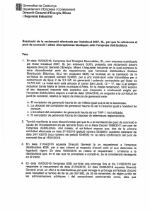 Page 1 Generalitat de Catalunya | Departament d`Empresa i