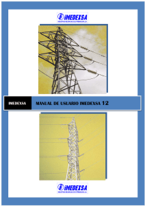 Manual de Usuario IMEDEXSA 12: Cálculo de Líneas Eléctricas