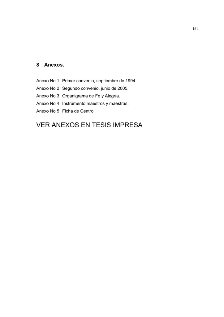 Ejemplo De Anexos En Una Tesis Ejemplo Sencillo 1101