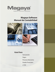 Magaya Software Manual de Contabilidad